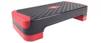 Степ-платформа-балансир 2-х уровневая 1820LW (68*28*15см, черный/красный)