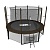 Батут UNIX line Black&Brown 8 ft (inside)